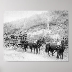 Wells Fargo Express Company Poster