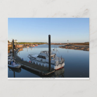Wells harbour postcard