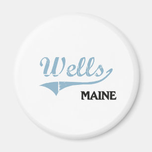 Wells Maine City Classic Magnet