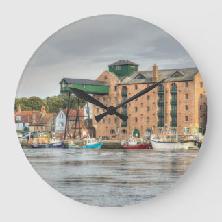 Wells-next-the-sea North Norfolk Coast Large Clock