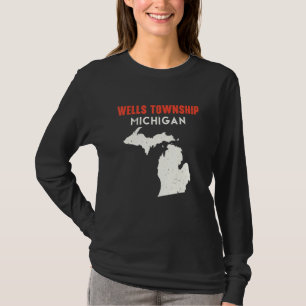 Wells township Michigan USA State America Travel M T-Shirt