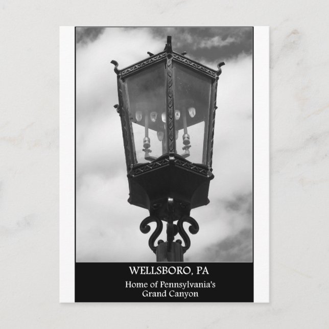 Wellsboro, PA  Home of Pennsylvania's Grand Canyon Postcard (Front)