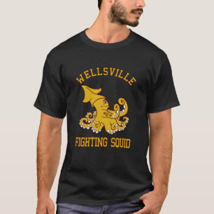 Wellsville Fighting Squid (Pete and PeteNotre Dame T-Shirt