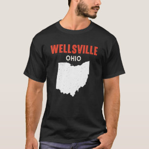 Wellsville Ohio USA State America Travel Ohioan T-Shirt