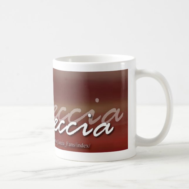WeLoveLeccia Mug (Right)