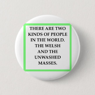 WELSH 6 CM ROUND BADGE