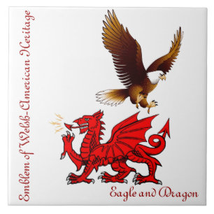 Welsh-American Collector's Tile