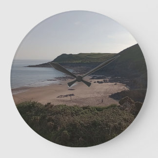 Welsh Beach 2023 Large Clock