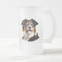 Welsh Border Collie Beer Mug