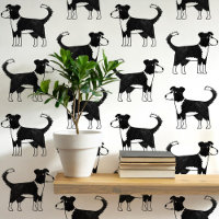 Welsh Border Collie Dog Pattern