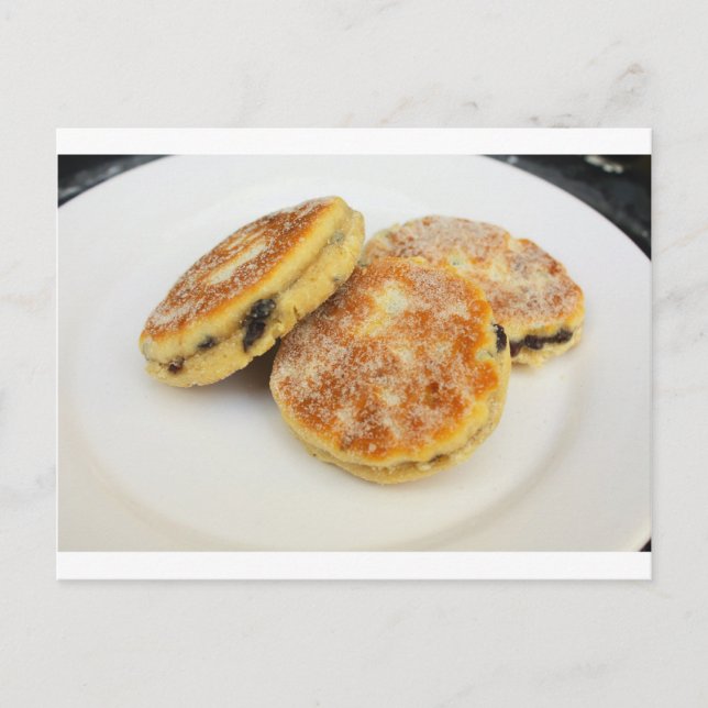 welsh cakes postcard (Front)