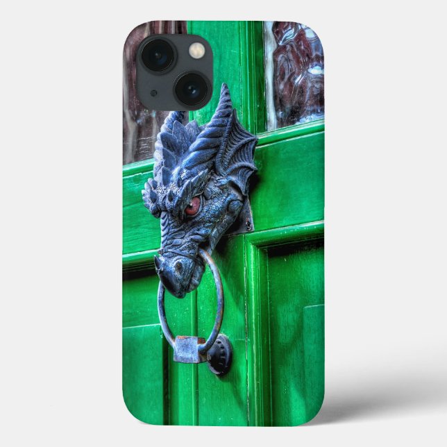 Welsh Cast Iron Dragon Head Door-knocker Case-Mate iPhone Case (Back)
