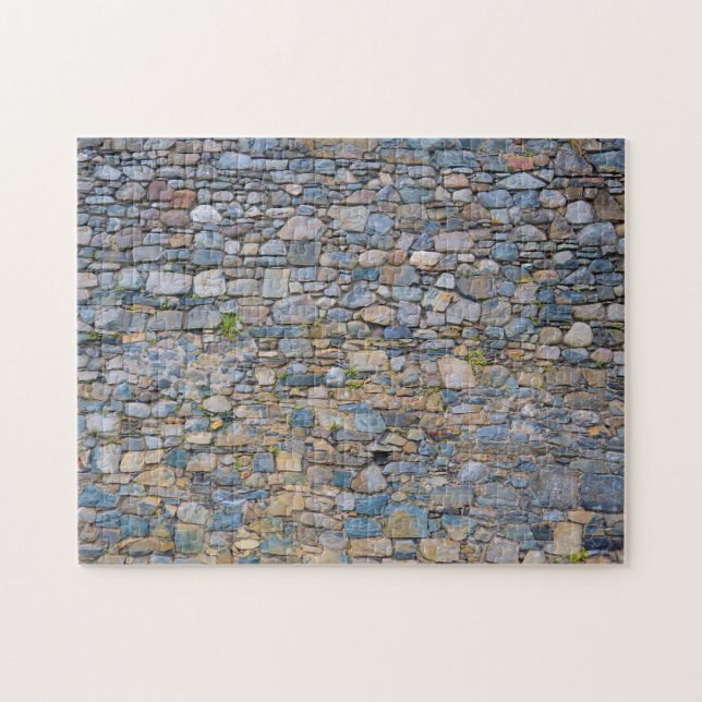 WELSH CASTLE WALL 11x14 INCH Jigsaw Puzzle (Horizontal)