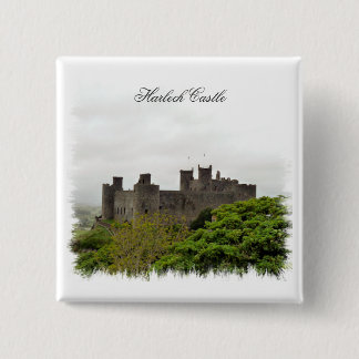 WELSH CASTLES 15 CM SQUARE BADGE