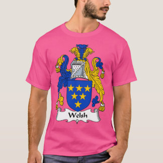 Welsh Coat of Arms Family Crest T-Shirt
