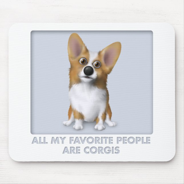 Welsh Corgi 1 Favourite Mouse Mat (Front)