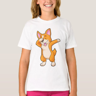 Welsh Corgi at Hip Hop Dance Dab T-Shirt