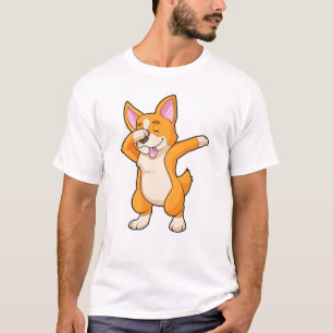 Welsh Corgi at Hip Hop Dance Dab T-Shirt