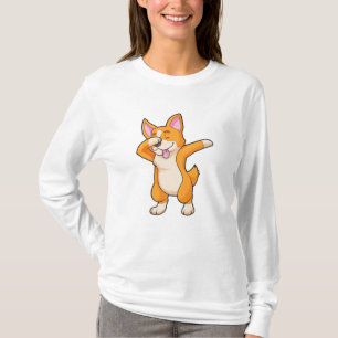 Welsh Corgi at Hip Hop Dance Dab T-Shirt