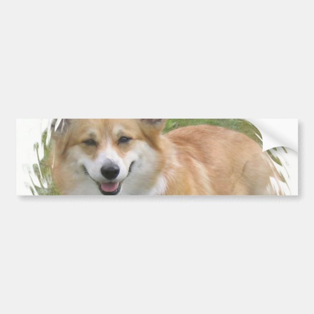 Welsh Corgi Bumper Sticker (Front)
