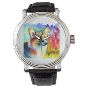 Welsh Corgi Cardigan 031124AREF138 - Watercolor Watch
