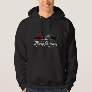 Welsh Corgi Christmas Light Red White Green Dog Lo Hoodie