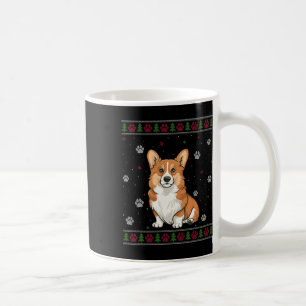 Welsh Corgi Christmas Sweater Xmas Pet Animal Dog Coffee Mug