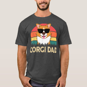 Welsh Corgi Dad   Fathers Day Gift for Corgi Lover T-Shirt