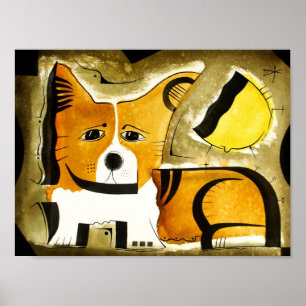 welsh Corgi  dk_2005aug8f Poster