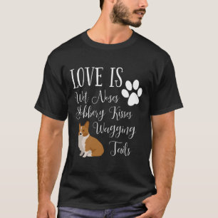 Welsh Corgi Dog Cute I Love My Dog T-Shirt