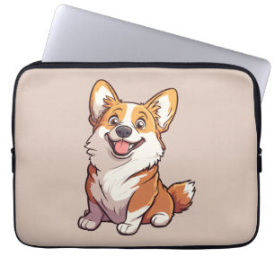 Welsh Corgi dog Mug Laptop Sleeve