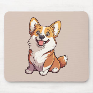 Welsh Corgi dog Mug Mouse Mat