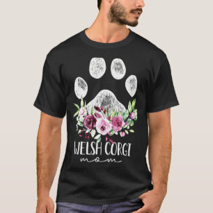 Welsh Corgi Dog Mum T-Shirt