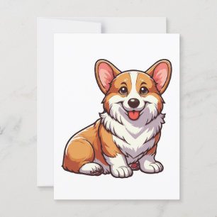 Welsh Corgi dog Postcard