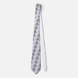 Welsh Corgi dog rowing Tie