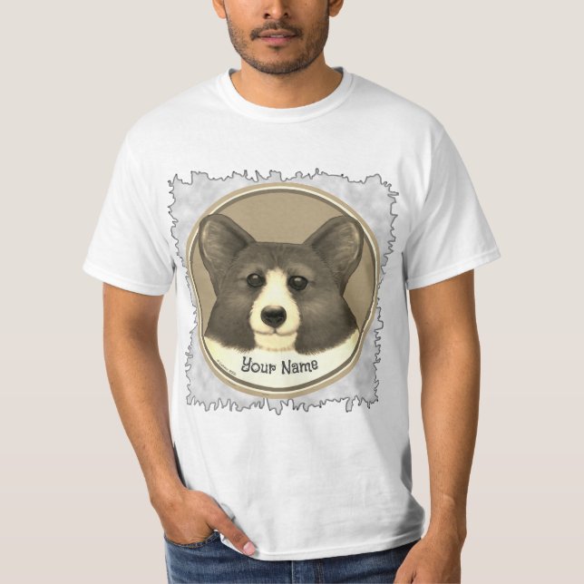 Welsh Corgi dog  T-Shirt (Front)