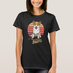 Welsh Corgi Dog Vintage 40 T-Shirt