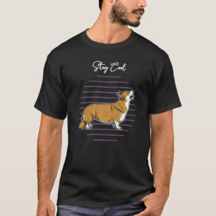 Welsh Corgi Dog Vintage 64 T-Shirt