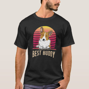 Welsh Corgi Dog Vintage 72 T-Shirt