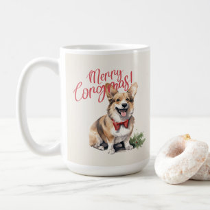 Welsh Corgi Funny Christmas Dog Coffee Mug