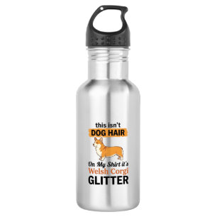 Welsh Corgi Glitter Funny Dog Lover T-Shirt Design 532 Ml Water Bottle