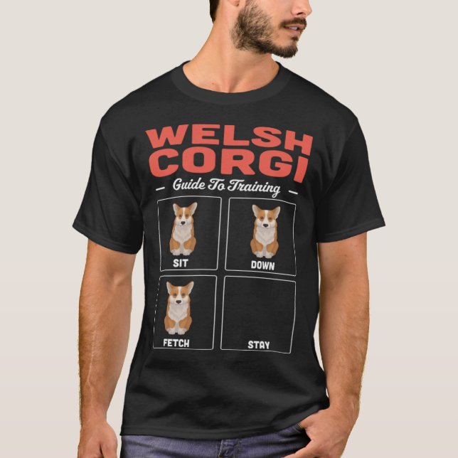 Welsh Corgi Guide To Training T-Shirt (Front)