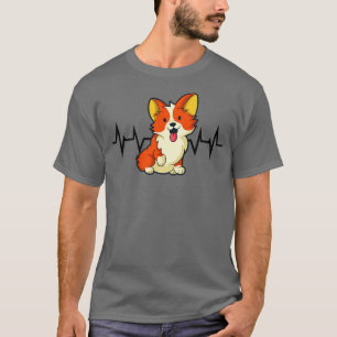 Welsh Corgi Heartbeat T-Shirt
