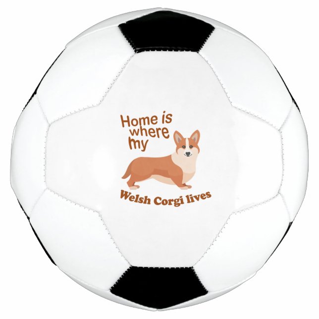 Welsh Corgi Home Football (Front)