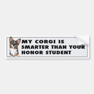Welsh Corgi Honour WC1 Bumper Sticker