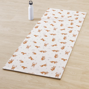 Welsh Corgi Pemboke dog yoga Mat
