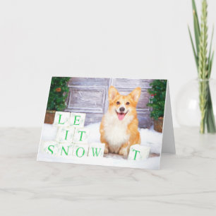 Welsh Corgi (Pembroke) Christmas Greeting Cards