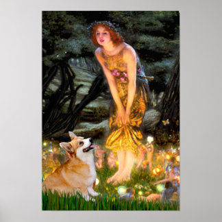 Welsh Corgi Pembroke - Mideve Poster