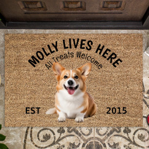 Welsh Corgi Personalised Dog Lover  Doormat