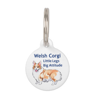 Welsh Corgi Pet Tag
